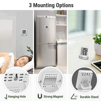 ThermoPro TP49-6 Digitális Hőmérő és Páratartalom Mérő 6 db 6