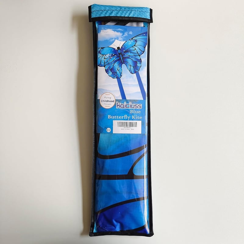 Pillangó Sárkány - 140x71cm Könnyen Repülő Egysoros Strandpapírsárkány Gyerekeknek és Felnőtteknek