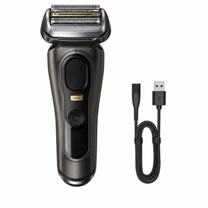 Braun Series 9 Pro+ 9517s Elektromos Férfi Borotva, Ezüst – — hibás, alkatrésznek: nem tölt, akkumulátorhibás (állapot: lásd a 2. képet)