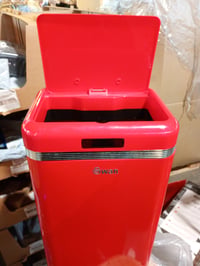Coș de gunoi automat Swan Retro 45 litri — defect, funcționează parțial: capacul nu coboară (stare: vezi imaginea nr. 2) 2