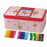 Faber-Castell 155534 Connector set flomastera Balerina u metalnoj kutiji, (nepotpun, korišteno) — set od 22 komada 1