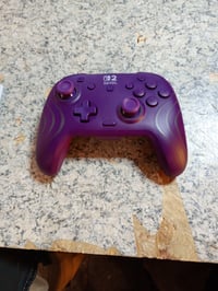 Turtle Beach Afterglow Wave vezeték nélküli RGB kontroller Nintendo Switch 2-höz, lila - használt 2