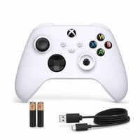 Xbox bežični kontroler u boji Robot White, za Xbox Series — neispravan, djelomično radi: desni analogni joystick je neispravan (stanje: vidi 2. sliku) 1