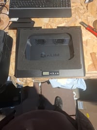 KLIM Mistral Laptop Hűtőpad 15-17 colos laptopokhoz, turbó ventilátor 4500 RPM, gumi — töltőkábel nélkül (állapot: lásd a 2. képet) 2