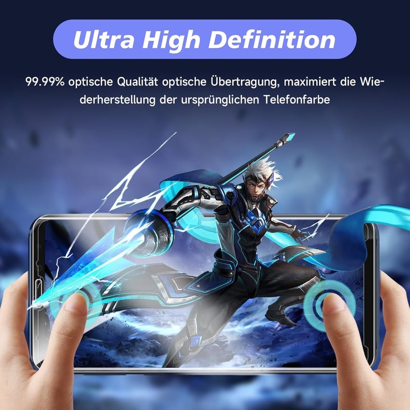 Samsung Galaxy S9 Edzett Üveg Kijelzővédő - 9H Keménységű, HD Minőségű