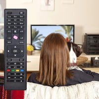 FOXRMT RC4875 RC4870 Távirányító Telefunken Finlux Vestel Edenwood 4K Ultra HD TV-hez - YouTube és Netflix Gombokkal - Azonnali Használatra  6