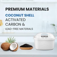 everspring TÜV SÜD Tanúsított Vízszűrő Betét Brita Maxtra+, Maxtra Plus, Mavea, Anna Duomax Készülékekhez - 6 db Csomag 8