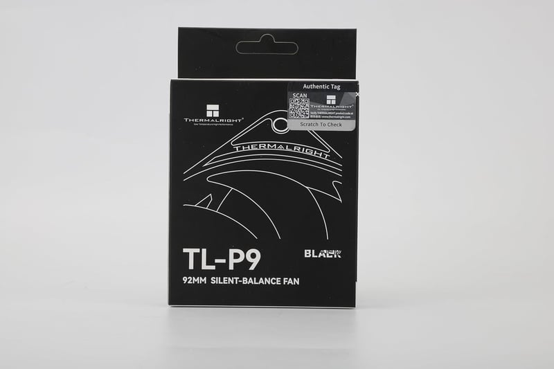 Thermalright TL-P9-S 92mm ARGB CPU hűtő ventilátor, csendes, 2200 RPM, fekete