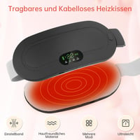 Wadeo menstruációs melegítőöv - 3 hőfokozat, 4 masszázsmód, USB-C töltés 2