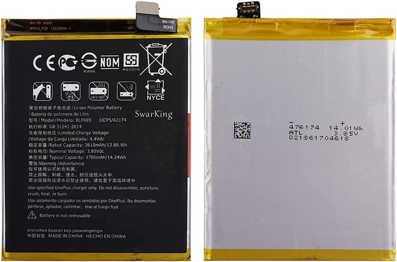 OnePlus Nord 2 5G akkumulátor csere készlet - SwarKing kompatibilis BLP861