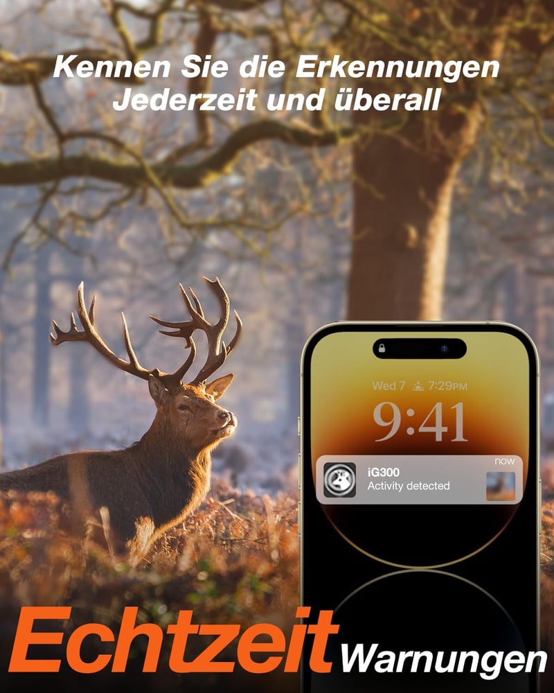 iZEEKER 4G vadkamera 2K felbontással, láthatatlan LED-ekkel és SIM kártyával