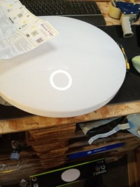 Eglo Frania-Z LED mennyezeti lámpa kristályhatással, ZigBee, RGB, fehér, 31 cm, szabályozható, sérült búra (állapot: lásd a 2. képet) 3