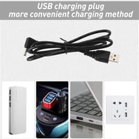 IWILCS USB Akvárium Levegőpumpa - Hordozható, Csendes, 2x3L/perc, 2 Kimenettel 7