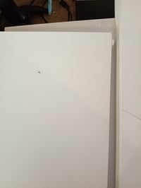Yaheetech bijeli noćni ormarić s 3 ladice za boxspring krevet - noćni ormarić za spavaću sobu — oštećenja na dva elementa (stanje: vidi 2. sliku) 2