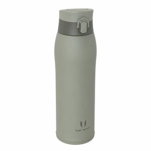 Termos din oțel inoxidabil Super Sparrow 950 ml, verde, sticlă de băut izolată, cu 1 capac — lipsește un capac (stare: vezi a 2-a fotografie)