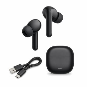 Bezdrôtové slúchadlá Xiaomi Redmi Buds 8 Lite, čierne, 42 dB ANC — chybné, čiastočne funkčné: chyba párovania (stav: viď 2. obrázok)