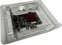 Intel 82575 Dual-Port PCIe Gigabit Hálózati Kártya, PXE Támogatással, Alacsony Profilú 9