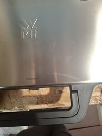 Kontaktný gril WMF Lono 2 v 1, stolný gril s odnímateľnými grilovacími doskami vhodnými do umývačky riadu, 2100 W – Poškriabaný, so škvrnami (stav: pozri 2. obrázok) 3