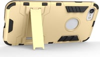 iPhone 7/8 Arany-Fekete Ütésálló Tok Kitámasztóval 4,7" 4