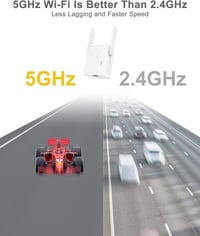 BrosTrend AC7 1200Mbps Ethernet-WiFi Adapter - Vezetékes Eszközök Vezeték Nélküli Csatlakoztatásához TV, Nyomtató, Játékkonzol, IP Kamera Sz - White 5