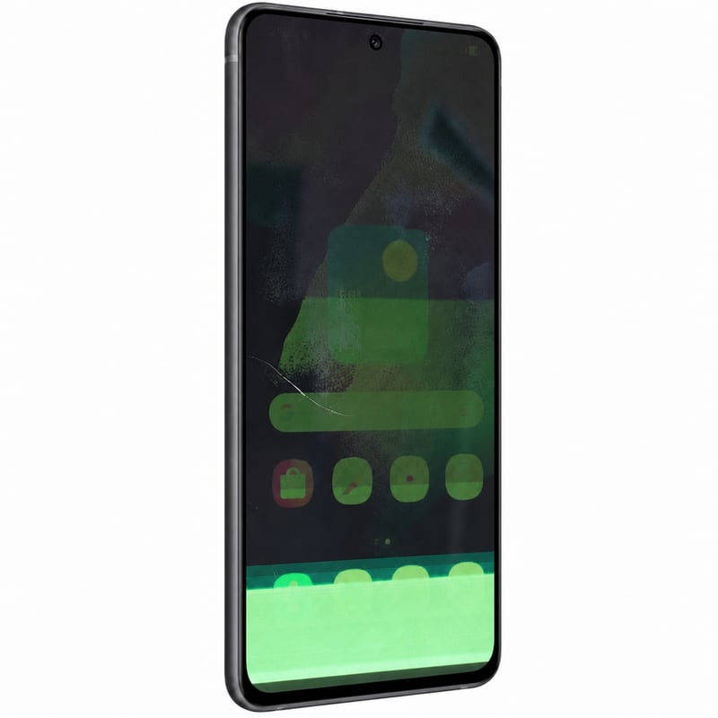 Smartfón Samsung Galaxy S21 FE 5G 256 GB grafitovo-sivý SM-G990B — chybný displej, na náhradné diely (stav: pozri 2. obrázok)