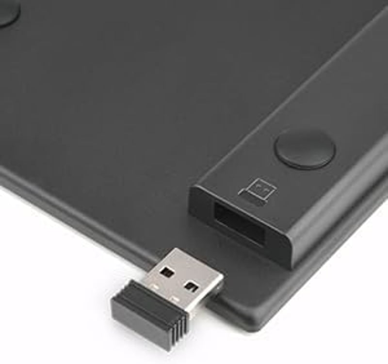 Rii Mini i22S Vezeték Nélküli + Bluetooth Billentyűzet Érintőpaddal - Smart TV, TV Box, Tablet, Okostelefon, Konzol, PC, Fire TV Kompatibili