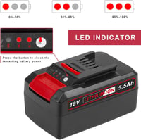 Einhell 18V 5500mAh akkumulátor LED kijelzővel - Power X-Change kompatibilis 2
