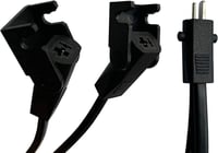 Univerzális 1 méteres elektromos fotel tápkábel, 2 tűs csatlakozóval 5