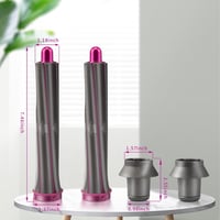 Dyson Supersonic hajszárítóhoz való 30mm-es göndörítő feltét, 2 db adapterrel 2