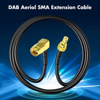 Eightwood DAB+ Antenna Adapter - SMA-SMB Átalakító Kábel RG174 50cm - Blaupunkt, TechniSat, Pioneer, Sony, Alpine Autórádióhoz 4