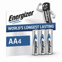 Lítiové ceruzkové batérie (AA) Energizer Ultimate Lithium, 1,5 V, odolné voči vytečeniu, životnosť 25 rokov, 3 ks (z originálneho balenia) 1