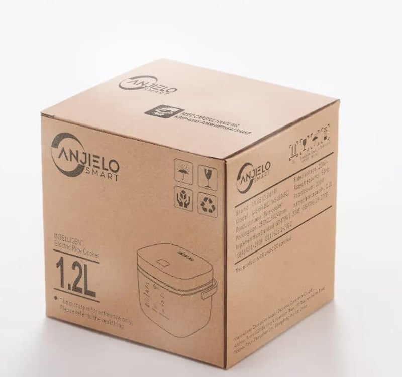 Vintage zöld 1,2L rizsfőző és pároló - Tapadásmentes, hőálló, egygombos