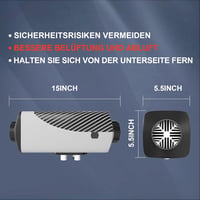 Likaci 5-8KW Bluetooth-os dízel fűtés, LCD kijelzővel, autóhoz, lakóautóhoz, 12V/24V 7