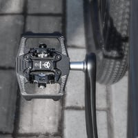 Shimano SPD kompatibilis, kétoldalas MTB pedál, széles platformmal - GEWAGE 9