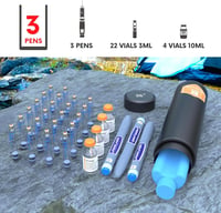 DISONCARE LCD Hordozható Inzulinhűtő Táska - 60 Órás Hűtés, Hőmérséklet Kijelzés, 2 Palackkal (Fekete) 4