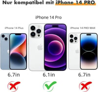 Apple iPhone 14 Pro Szürke Mágneses Gyűrűs Szilikon Védőtok 2