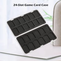 Nintendo Switch Játékkártya Tok - 24 Férőhelyes, Rázásálló, Hordozható Tároló (Újracsomagolt) 3