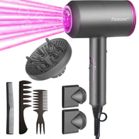 Flintronic 2000W-os ionos hajszárító, 3 sebesség, 3 fúvóka, 2 diffúzor, gyors szárítás 7