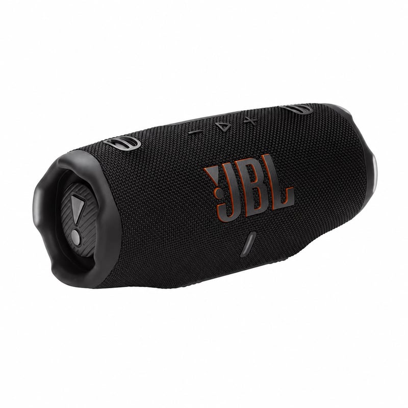 Boxă portabilă Bluetooth JBL Charge 6, negru – defectă, ușor defectă, funcționează parțial: sunet ușor distorsionat (stare: vezi poza a 2-a)