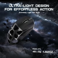 ATTACK SHARK R3PRO 46g Szuperkönyű Magnézium Gamer Egér, 8000Hz Vezeték Nélküli, 26000 DPI, PixArt PAW3395 Szenzor, Bluetooth/2.4G/Vezetékes 4