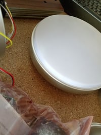 Airwit 132 cm Mennyezeti Ventilátor LED Világítással, 6 Fa és Ezüst Lapát, DC — látható kopás az alkatrészeken (állapot: lásd a 2. képet) 5