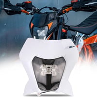Faro One LED Pro Motoros Első Fényszóró KTM EXC EXCF SX SXF XC XCF XCW XCFW Modellekhez 125-530 Köbcentiméter Fehér Színben 1