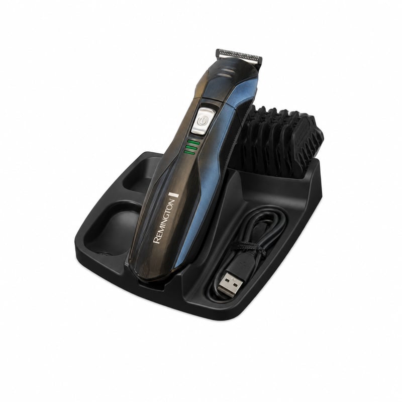 Remington PG6030 Edge Férfi Trimmer és Szakállvágó Készlet - Hiányos (egy cserélhető fej hiányzik), egyébként (állapot: lásd a 2. képet)