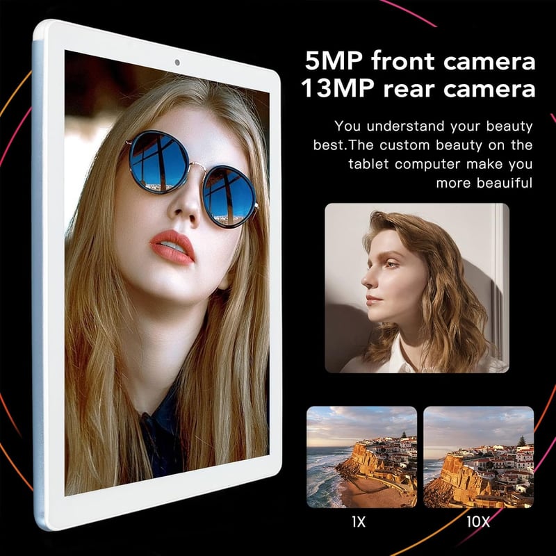 Kék 10,1" Android tablet 3G, HD IPS érintőkijelző, 16GB, dual kamera, WiFi