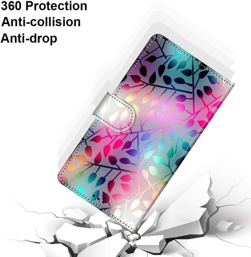 Samsung Galaxy A12 / M12 Flip Bőrtok Kártyatartóval és Állvánnyal