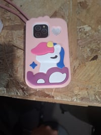 CHAKEYAKE Cameră foto de jucărie pentru copii în formă de smartphone, cu ecran tactil, cameră duală, player MP3, card SD de 32 GB, roz, 3-12 ani 4