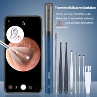 GOLDGE HD 1080P Fülzsír Eltávolító Endoszkóp - iPhone, Android Kompatibilis 6