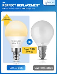 Philips E14 LED izzó, 6W, meleg fehér, 6 db-os csomag 4