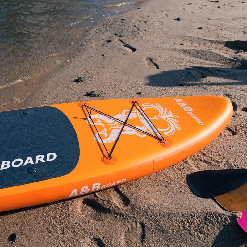 A&BBOARD Prémium SUP Deszka 10'6" - Felfújható Paddleboard Szett Kezdőknek és Haladóknak