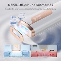LUBEX IPL Szőrtelenítő Készülék Hűtéssel, 999.900 Impulzus, 3in1 Funkció 2